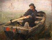 James Ensor The Rower oil painting reproduction